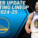 GOLDEN STATE WARRIORS ROSTER UPDATE | POSSIBLE STARTING LINEUP 2024-2025