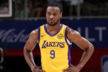 Bronny James Full Highlights vs Rockets 8 PTS 5 REB 2 STL | Lakers vs Heat