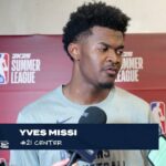 Yves Missi talks debut vs. Timberwolves | 2024 NBA Summer League Postgame