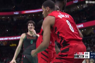 Deni Avdija 22 pts 12 reb 2 blk vs Portland Trail Blazers | 2024-04-05