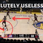 BRONNY JAMES has been absolutely useless in summer league