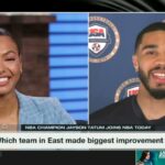 NBA TODAY | Jayson Tatum tells Malika Andrews on why 76ers are now the Celtics' top threat in East