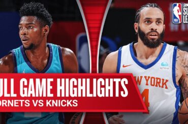 HORNETS vs KNICKS | NBA SUMMER LEAGUE | FULL GAME HIGHLIGHTS