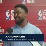 Aaron Miles Recaps Game 1 vs. Timberwolves | 2024 NBA Summer League Postgame