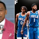 FIRST TAKE | Honestly, 76ers are better than my Knicks - Stephen A. Smith on Paul George join Embiid