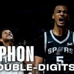 Stephon puts up double figures in Spurs win over Trailblazers  | 7.13.2024