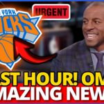 WHAT AMAZING NEWS! COFNRIMADO! VERY WELL SPOKEN KNICKS! TODAY'S NEW YORK KNICKS NEWS