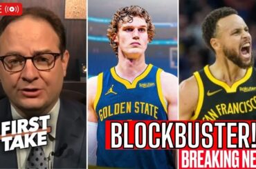 FIRST TAKE | WOJ BOMB! Lauri Markkanen to Warriors The BIGGEST TRADE of The NBA Offseason is Happen!