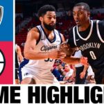 Brooklyn Nets vs LA Clippers FULL GAME Highlights | 2024 NBA Summer League