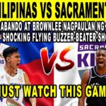 GILAS PILIPINAS vs SACRAMENTO KINGS! Air Abando Grabe Sobrang Clutch! Shocking Buzzer-Beater! 2k24