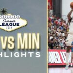 Indiana Pacers Summer League Highlights vs. Minnesota Timberwolves | July 14, 2024