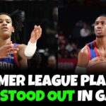 Two Players Who Stood Out For The Detroit Pistons During Summer League So Far