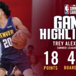 Trey Alexander Full Game Two Highlights vs. Raptors 🎥 | NBA2k Summer League