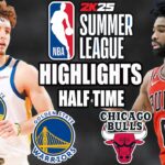 Golden State Warriors vs Chicago Bulls [Half Time] July 14, 2024 | NBA Summer League