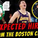 LAST MINUTE/ HIRING AT BOSTON CELTICS/BOARD OF DIRECTORS SAID THIS/ NEWS FROM BOSTON CELTICS