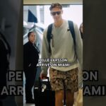Pelle Larsson Touches Down in Miami 😎 #miamiheat #shorts
