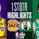 Los Angeles Lakers vs Boston Celtics 1st Qtr Highlights - NBA Summer League 2024 - July 15 2024