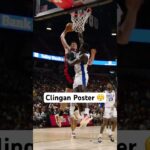 Donovan Clingan’s POSTER SLAM in Vegas! 😤🔥| #Shorts