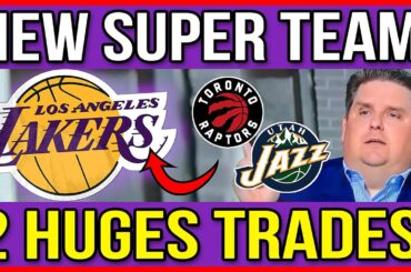 CONFIRMED NOW! LAKERS MAKING 2 HUGE TRADES! LAKERS CONFIRMS SUPER TEAM! TODAY'S LAKERS NEWS