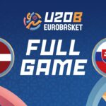 Group Phase | Latvia v Slovakia | Full Basketball Game | FIBA U20 EuroBasket 2024 Division B
