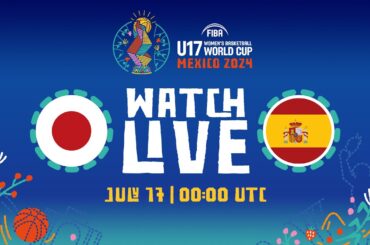 LIVE - Japan v Spain | FIBA U17 Women's Basketball World Cup 2024 | Group Phase