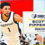 Scotty Pippen Jr. Highlights vs. Dallas Mavericks