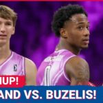 Ron Holland Vs. Matas Buzelis, Detroit Pistons Get The Win Against Chicago Bulls