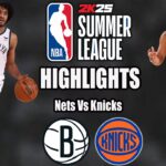 Brooklyn Nets vs New York Knicks [FULL GAME] (07/16/24) | 2024 NBA Summer League