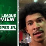 Ron Harper Jr. Reacts to Signing with Celtics After Injury | Summer League