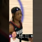 Alondes Williams Can’t Be Stopped bs LA Lakers #nba #shorts #fyp #miamiheat