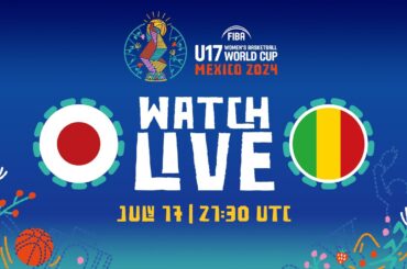 LIVE - Japan v Mali | FIBA U17 Women's Basketball World Cup 2024 | Round of 16