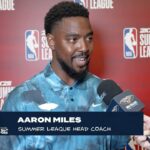 Aaron Miles Recaps Game 3 vs. Spurs | 2024 NBA Summer League Postgame