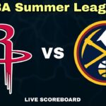 Denver Nuggets vs Toronto Raptors | NBA Summer League Live Scoreboard