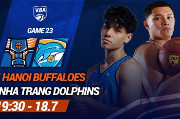 🔴 Livestream Hanoi Buffaloes - Nha Trang Dolphins | Giải bóng rổ chuyên nghiệp Việt Nam - VBA 2024