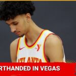 NBA Summer League: Shorthanded Atlanta Hawks suffer 3rd loss in Las Vegas, Zaccharie Risacher injury