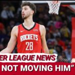 Houston Rockets GM Rafael Stone Says No Alperen Sengun Trade + Cam Whitmore Shut Down & More