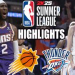 Phoenix Suns vs Oklahoma City Thunder [FULL GAME] (07/17/24) | 2024 NBA Summer League