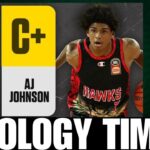 AJ Johnson is the STEAL OF THE DRAFT (Highlights Reaction)
