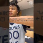 GTA Cheat Code Tattooed On Arm 🤯 | #timberwolves #nba #minnesota