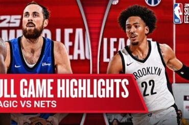 MAGIC vs NETS | NBA SUMMER LEAGUE | FULL GAME HIGHLIGHTS