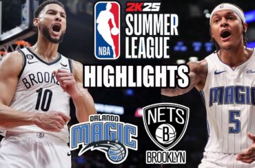 Orlando Magic vs Brooklyn Nets [FULL GAME] (07/18/24) | 2024 NBA Summer League