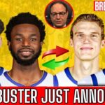 Woj BOMB: Warriors include Podziemski and Wiggins in BIG TRADE for Markkanen and Ingram | Gsw News