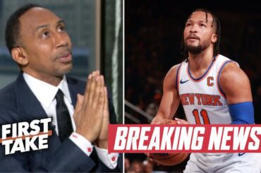 FIRST TAKE | A blockbuster to Knicks - Stephen A Smith on Jalen Brunson $113M paycut to build roster