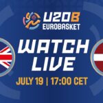 LIVE - Great Britain v Latvia | FIBA U20 EuroBasket 2024 Division B | Class. Games 9-16