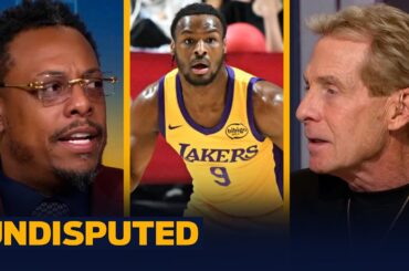 Bronny James finishes with 13 points (5-of-10) in Lakers Summer League win vs. Cavs | UNDISPUTED