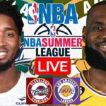 LOS ANGELES LAKERS vs CLEVELAND CAVALIERS | NBA SUMMER LEAGUE 2024 | SCOREBOARD | PLAY BY PLAY