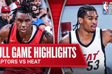 RAPTORS vs HEAT | NBA SUMMER LEAGUE | FULL GAME HIGHLIGHTS