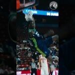 THROW IT DOWN‼️ #timberwolves #nba #minnesota