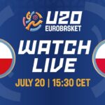 LIVE - Czechia v Poland | FIBA U20 EuroBasket 2024 | Class. Games 5-8