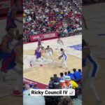 Philadelphia 76ers guard Ricky Council IV is a bucket! He’s been on fire at NBA summer league! 🍿